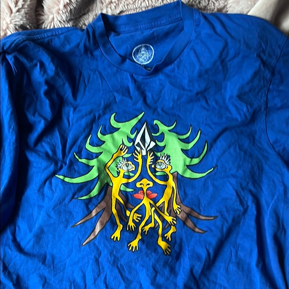 Blue Graphic T-Shirt